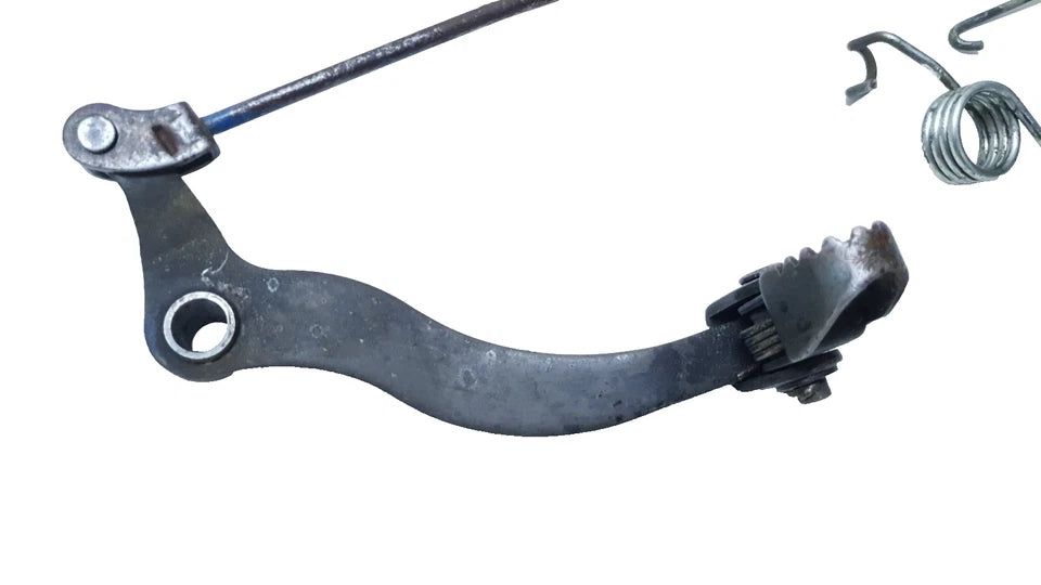 Pédale de frein arrière Yamaha DT125LC 1987 n°21 Réf : 34X-27211-00-00