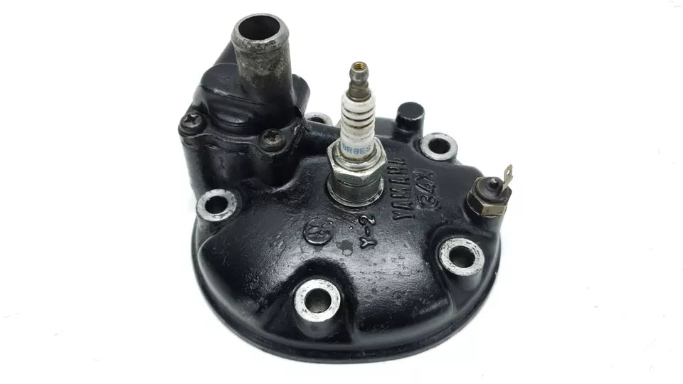 Culasse 1-2 Yamaha DT125LC 1987 n°10 Réf : 34X-11111-01-00