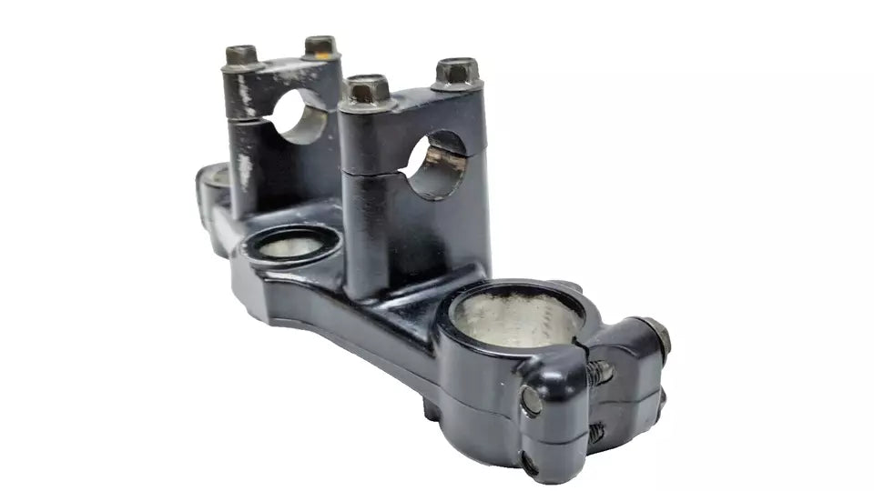 Té de fourche supérieur Yamaha DT125LC 1987 n°5 Réf : 34X-23435-00-98