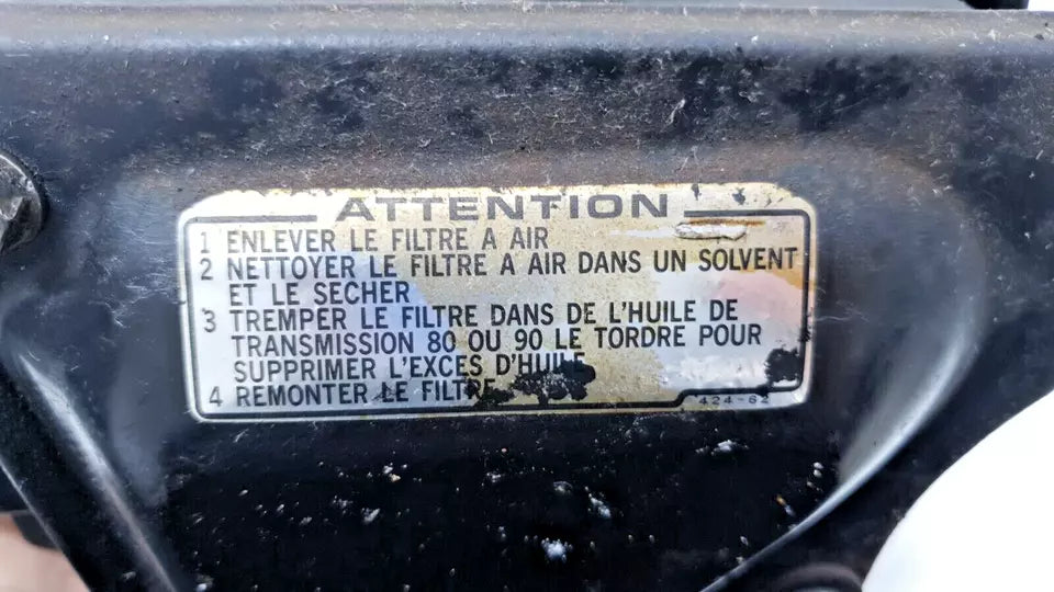 Boite à air Honda CM 125 T 1981 Réf : 17230-402-000