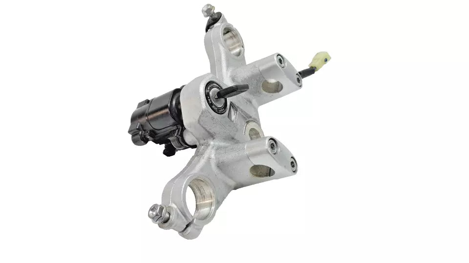 Té de fourche sup & contacteur Honda Varadero 125 2006 Réf : 53300-KPC-D20