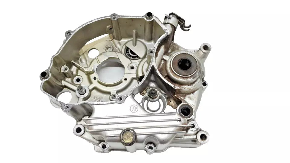 Carter moteur central G Yamaha XT125X 2008 n°2 Réf : 5VLW15101100