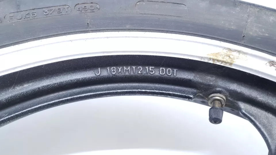 Roue arrière Yamaha RDLC 125 1986 Réf : 2HK-25338-20-BL