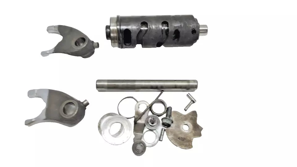 Barillet & fourchettes Honda CM 125 T 1978-1981 N°2 Réf : 24301-418-010