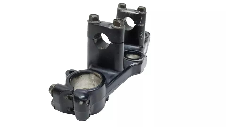Té de fourche supérieur Yamaha DT125LC 1987 n°5 Réf : 34X-23435-00-98
