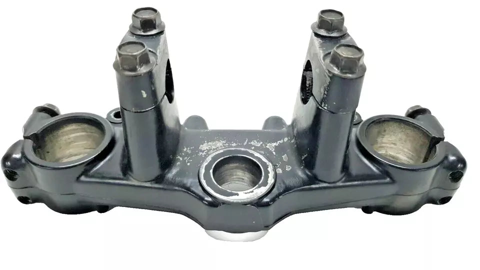 Té fourche supérieur Yamaha DT125LC 1HR 34X 1987 Réf : 34X-23435-00-98