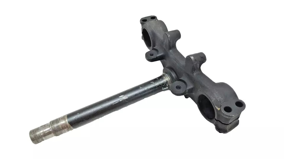 Té de fourche inférieur Kawasaki KMX 125 1987 n°3 Réf : 44037-1202