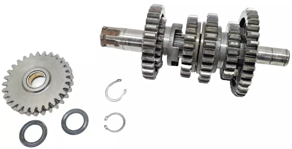 Arbre secondaire Yamaha DT125LC 1987 n°5 Réf : 10V-17421-00-00