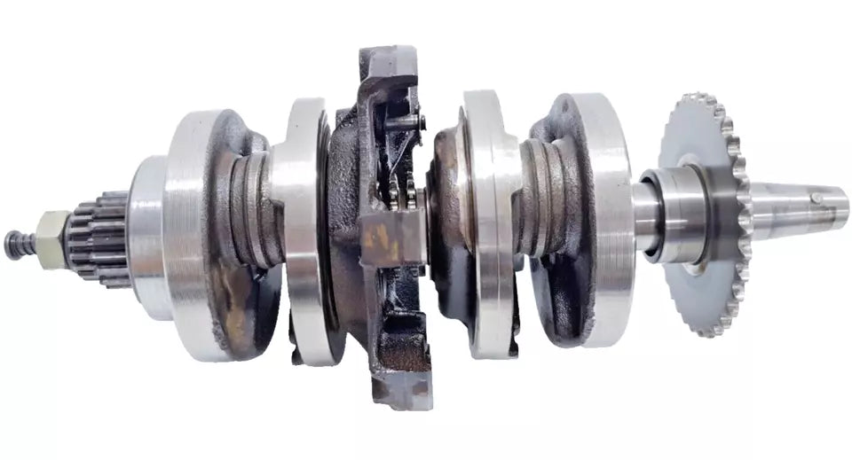 Vilebrequin complet Honda CM 125 T 1978 n°4 Réf : 13000-402-000