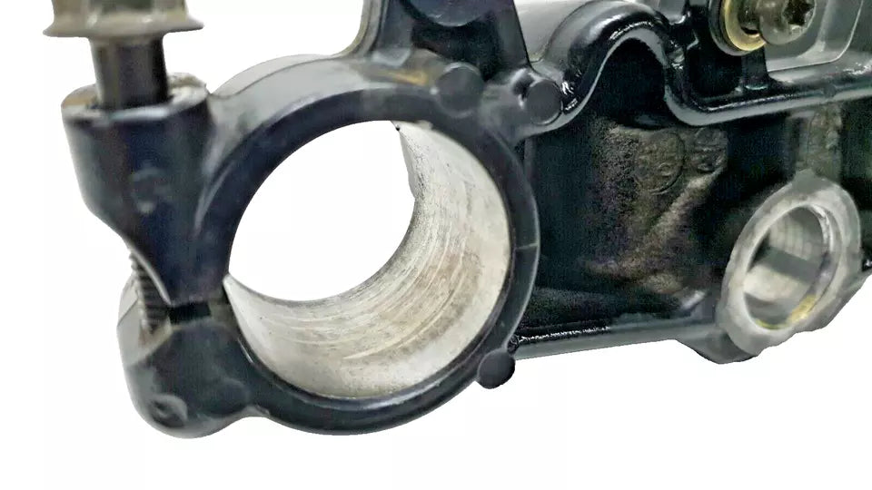 Té fourche supérieur Yamaha DT125LC 1HR 34X 1987 Réf : 34X-23435-00-98