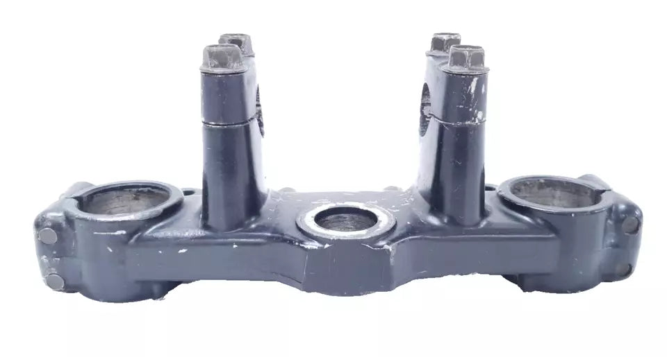 Té de fourche supérieur Yamaha DT125LC 1987 n°15 Réf : 34X-23435-00-98