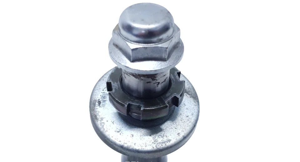 Té de fourche inférieur Yamaha DT125R 1997 n°2 Réf : 3BN233400000