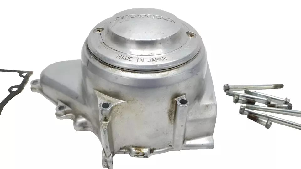 Carter gauche d'allumage Honda CM 125 T 1978-1981 Réf : 11341-402-000