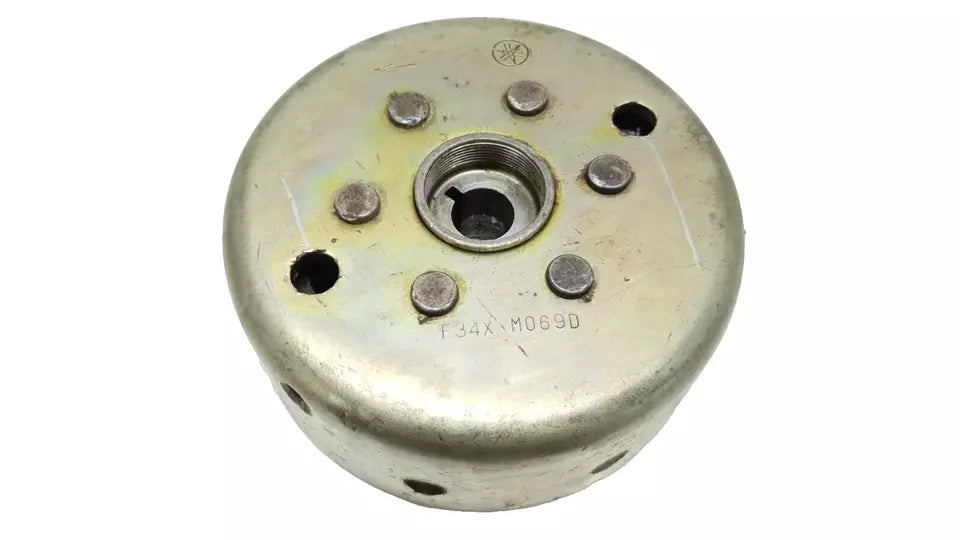 Rotor d'allumage Yamaha DT125LC 1987 n°12 Réf : 34X-85550-M1-00