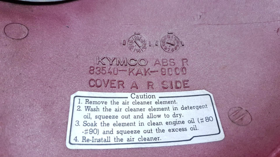 Carénage arrière droit Kymco Zing 125 1997 Réf : 83540KKAK900BJP