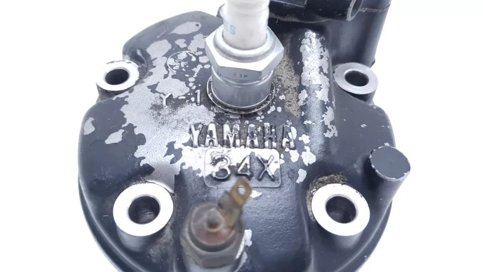Culasse Yamaha DT125LC 1987 n°16 Réf : 34X-11111-01-00