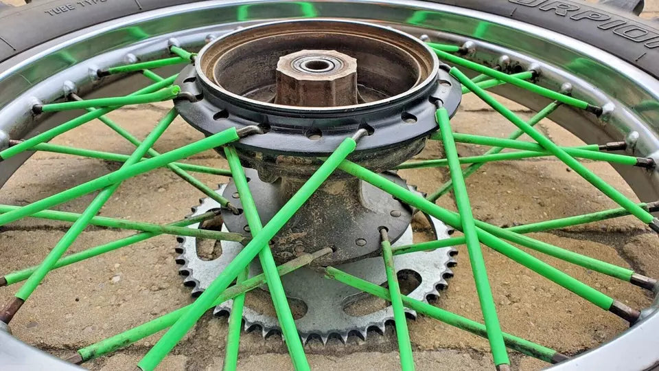 Roue arrière Yamaha DT125LC 1984 34Y