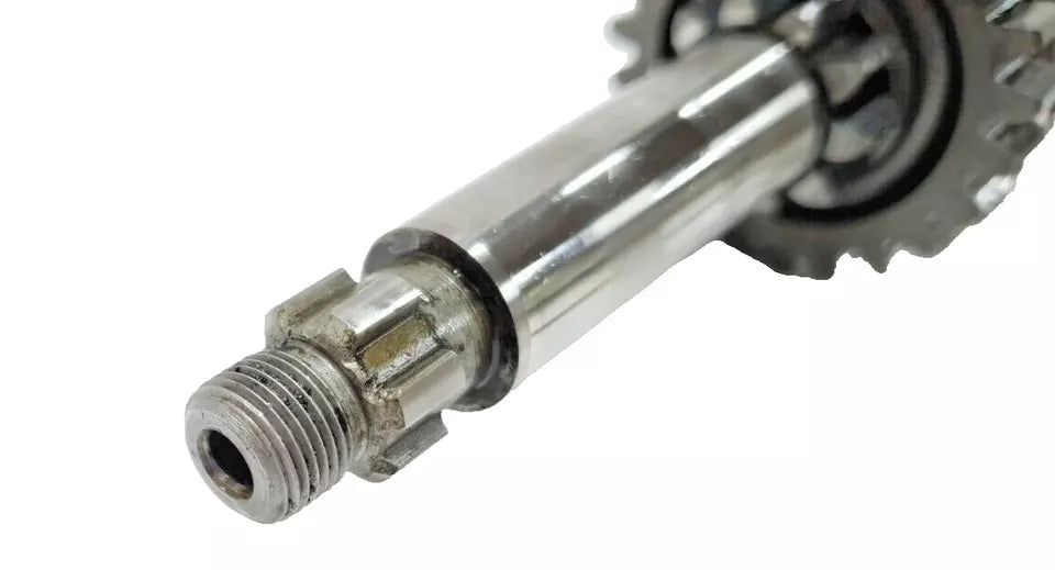 Arbre primaire Yamaha DT125LC 1987 n°9 Réf : 34X-17411-00-00
