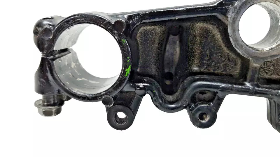 Té de fourche supérieur Yamaha DT125LC 1987 n°3 Réf : 34X-23435-00-98