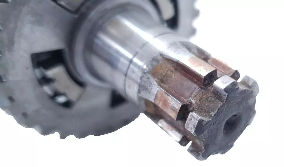 Arbre secondaire Yamaha DT125LC 1987 n°19 Réf : 10V-17421-00-00