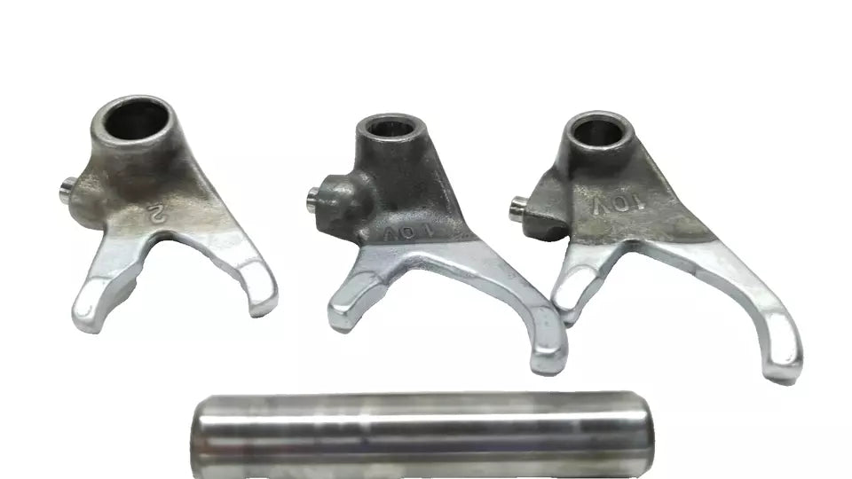 Fourchettes & axes Yamaha DT125LC 1986 n°3 Réf : 10V-18511-00-00