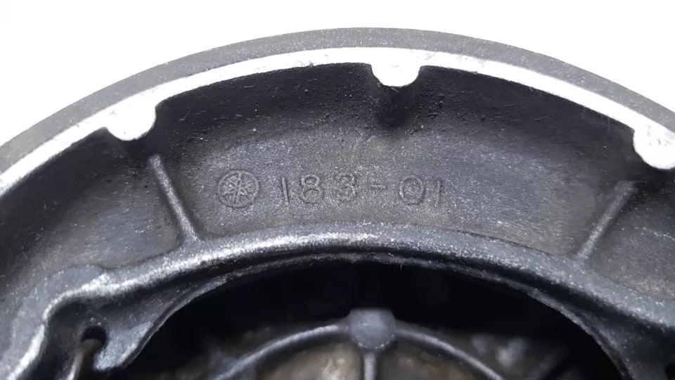 Tambour frein arrière Yamaha DT125LC 1987 n°15 Réf : 10V-25321-00-98