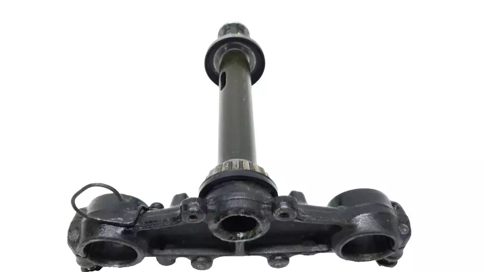 Té de fourche inférieur Yamaha DT125LC 1987 n°3 Réf : 53V-23340-00-90