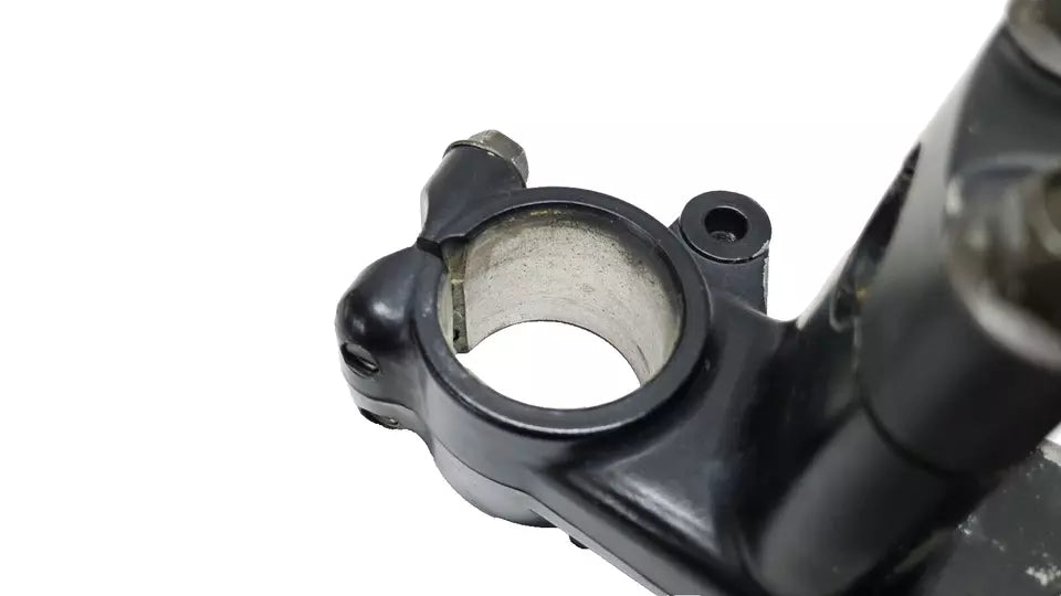 Té de fourche supérieur Yamaha DT125LC 1987 n°5 Réf : 34X-23435-00-98