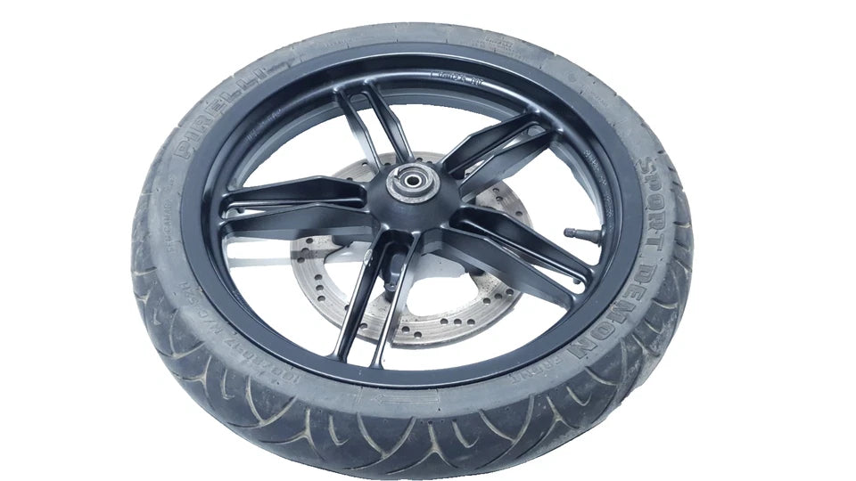 Roue avant Yamaha TZR 50 2008 n°4 Réf : 5WXF51602000
