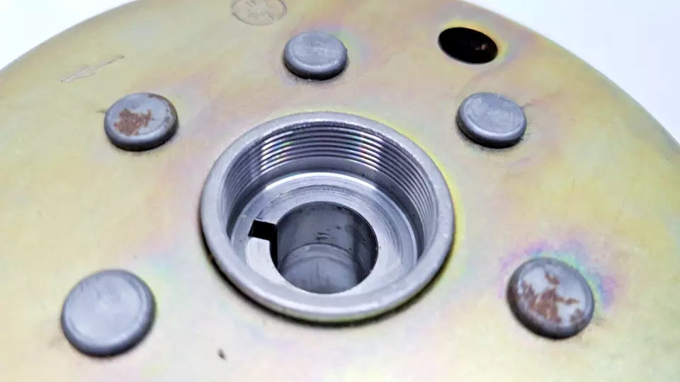 Rotor d'allumage Yamaha DT125LC 1987 n°5 Réf : 34X-85550-M1-00