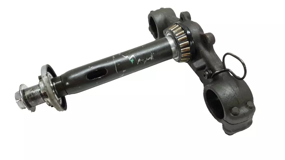 Té de fourche inférieur Yamaha DT125LC 1987 n°12 Réf : 53V-23340-00-90