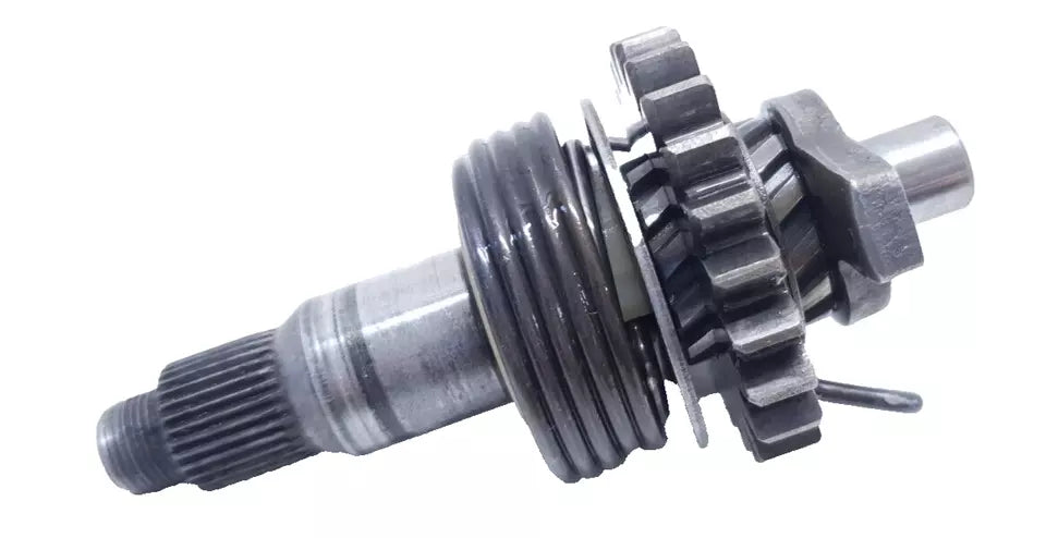 Axe de kick Yamaha DT125LC 1982 n°2 Start shaft