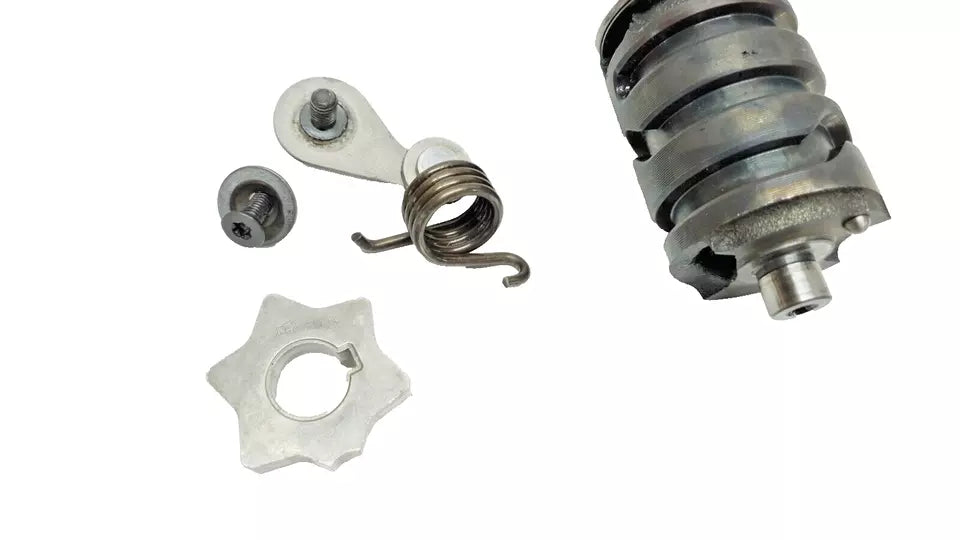 Barillet de sélection Yamaha DT125LC 1986 n°2 Réf : 10V-18540-00-00