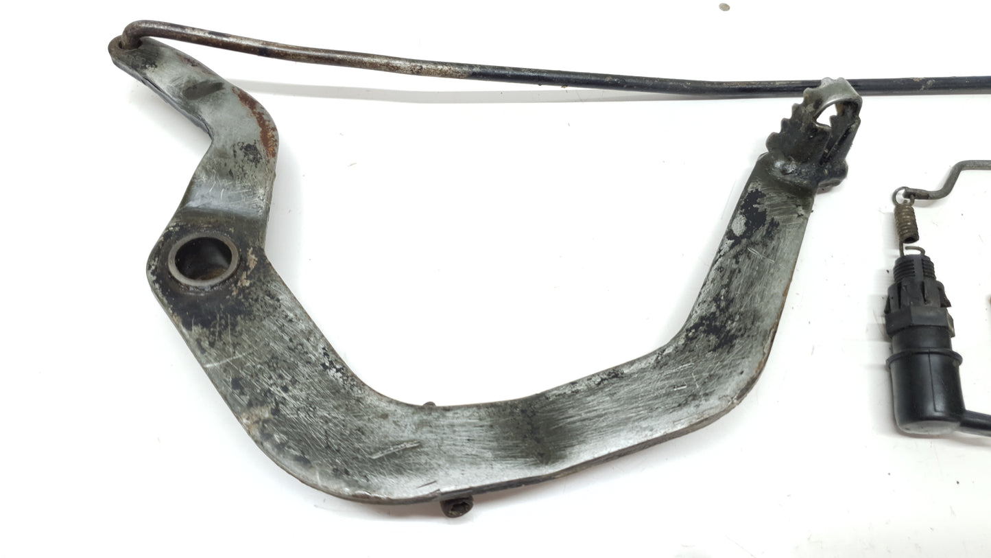 Pédale de frein arrière Yamaha DT80LC 1984 Rear brake pedal