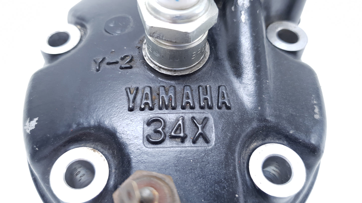 Culasse Yamaha DT125LC 1987 n°15 Réf : 34X-11111-01-00 Cylinder head