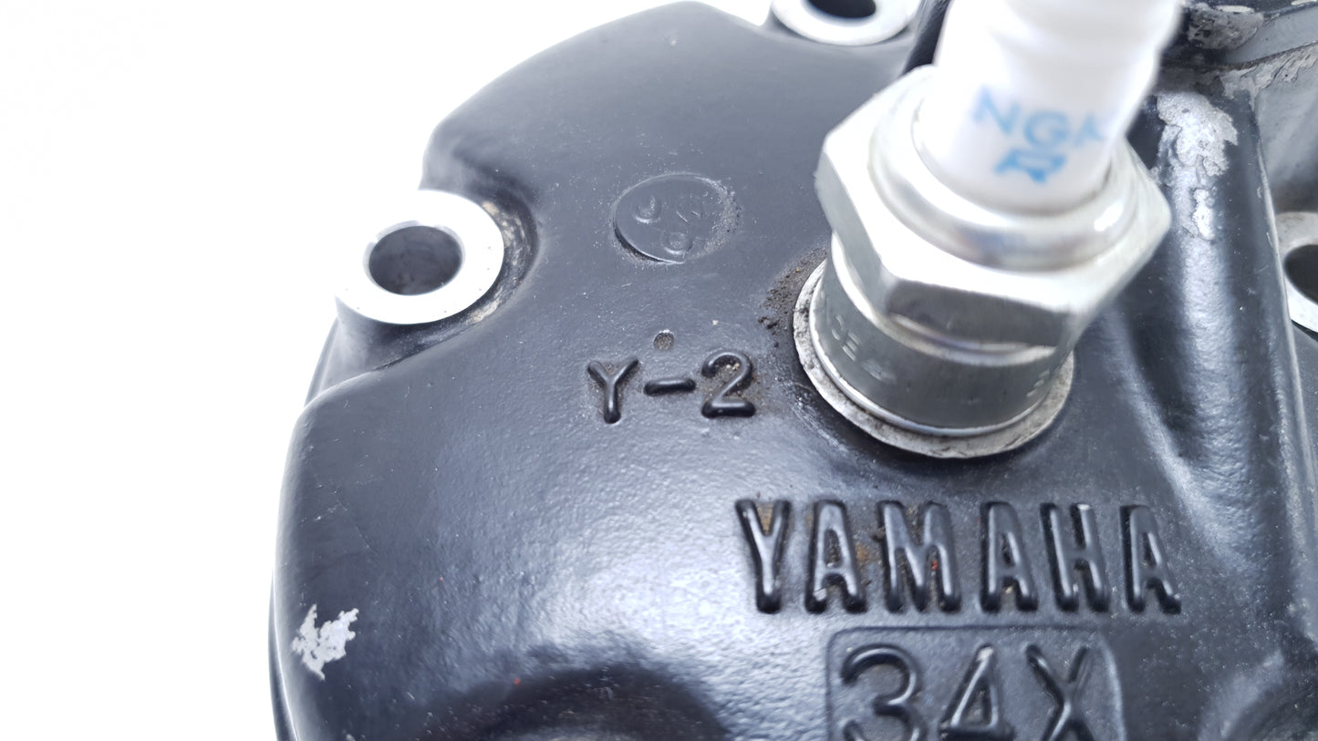 Culasse Yamaha DT125LC 1987 n°15 Réf : 34X-11111-01-00 Cylinder head