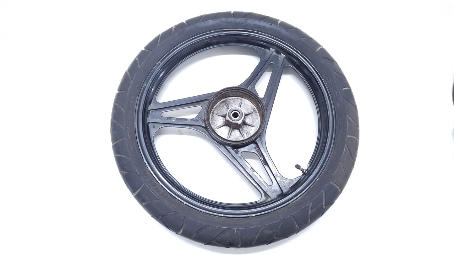 Roue arrière Yamaha YBR 125 2006 n°2 Réf : 4GU-F5338-10-33 Rear wheel