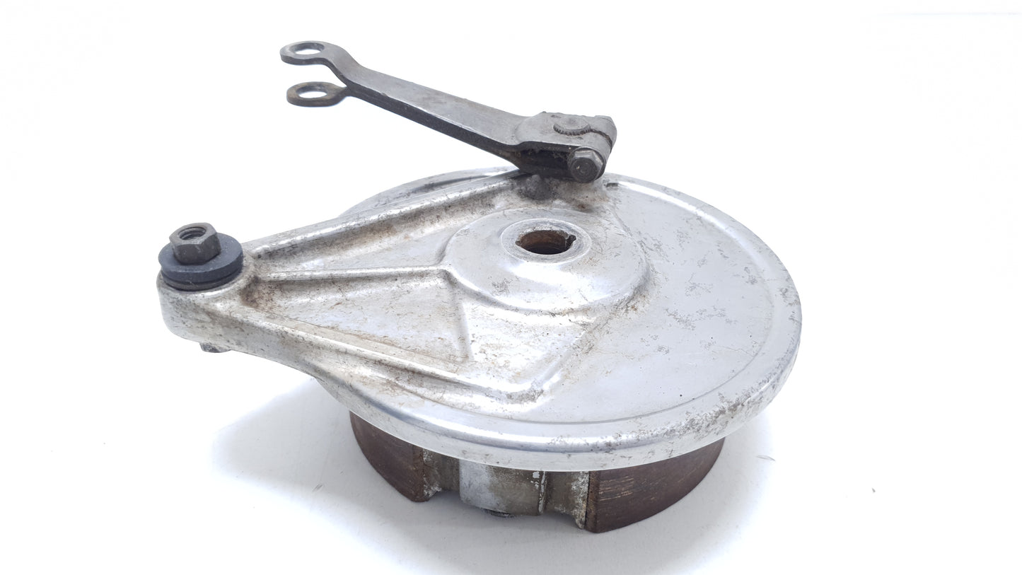 Tambour de frein arrière Honda CB 125 T 1980 n°3 Réf : 43100-399-003 Rear brake