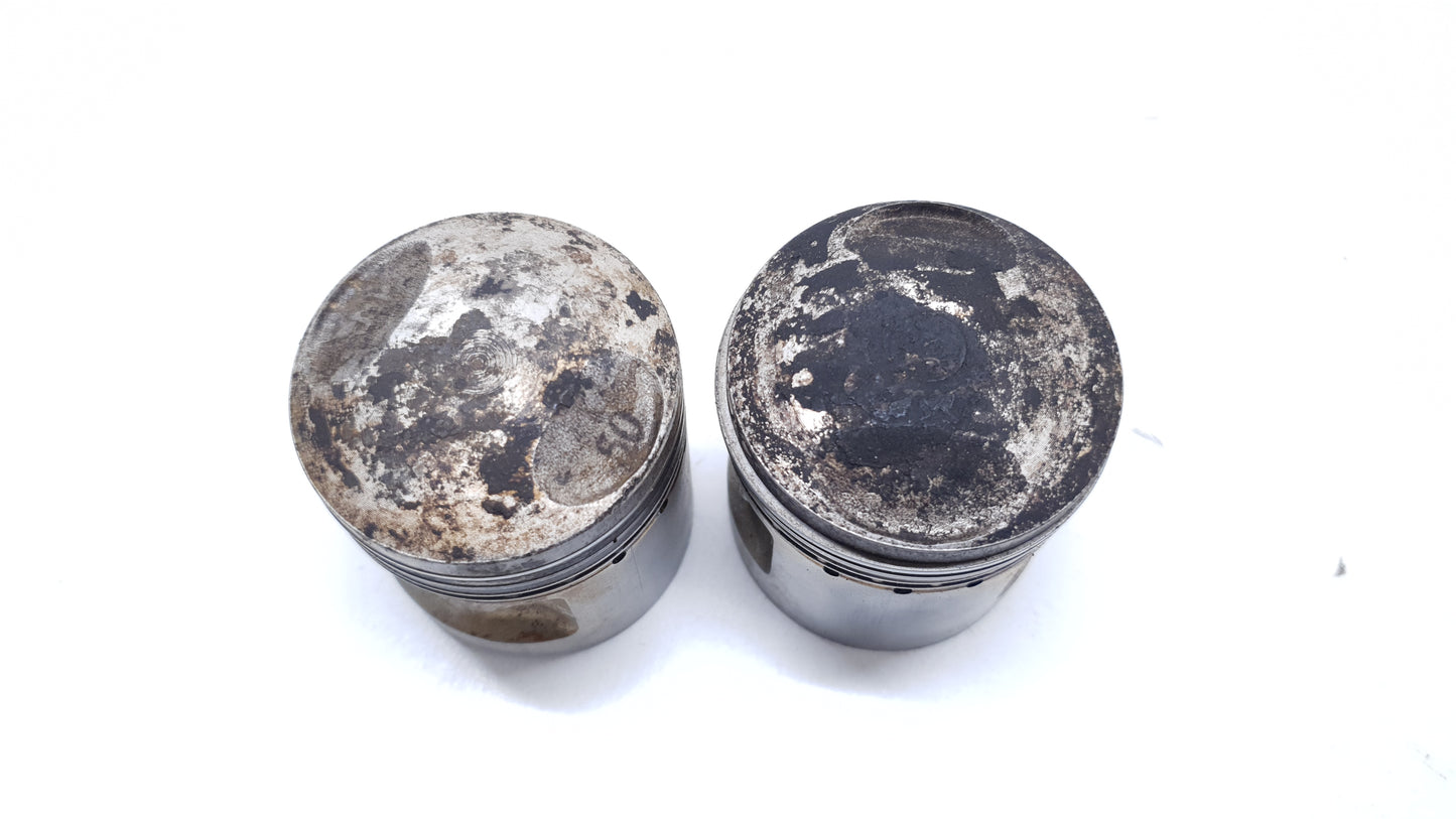 Cylindre & pistons 44mm Honda CB 125 T 1980 n°3 Réf : 12100-399-000 Cylinder