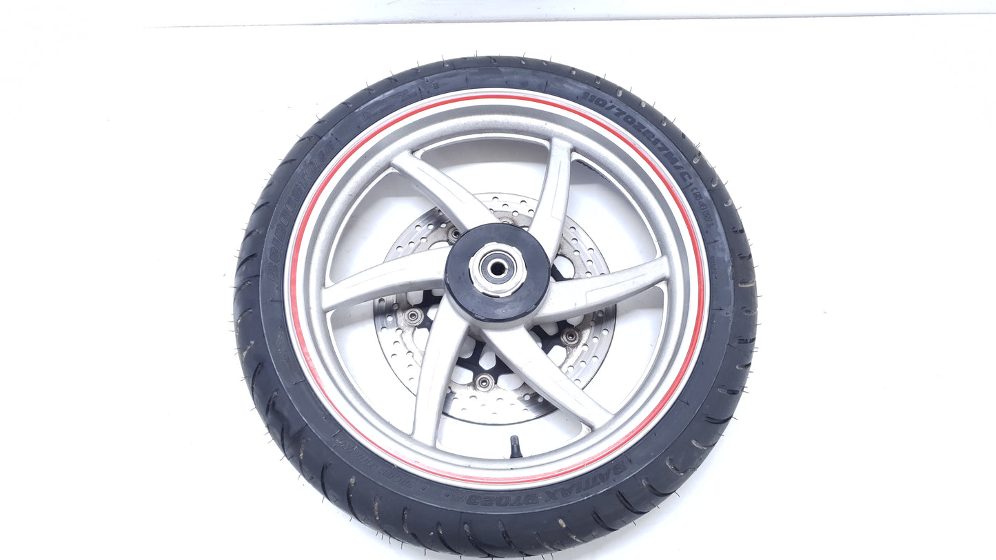 Roue avant Hyosung Comet GT 125 2003 n°2 Front wheel