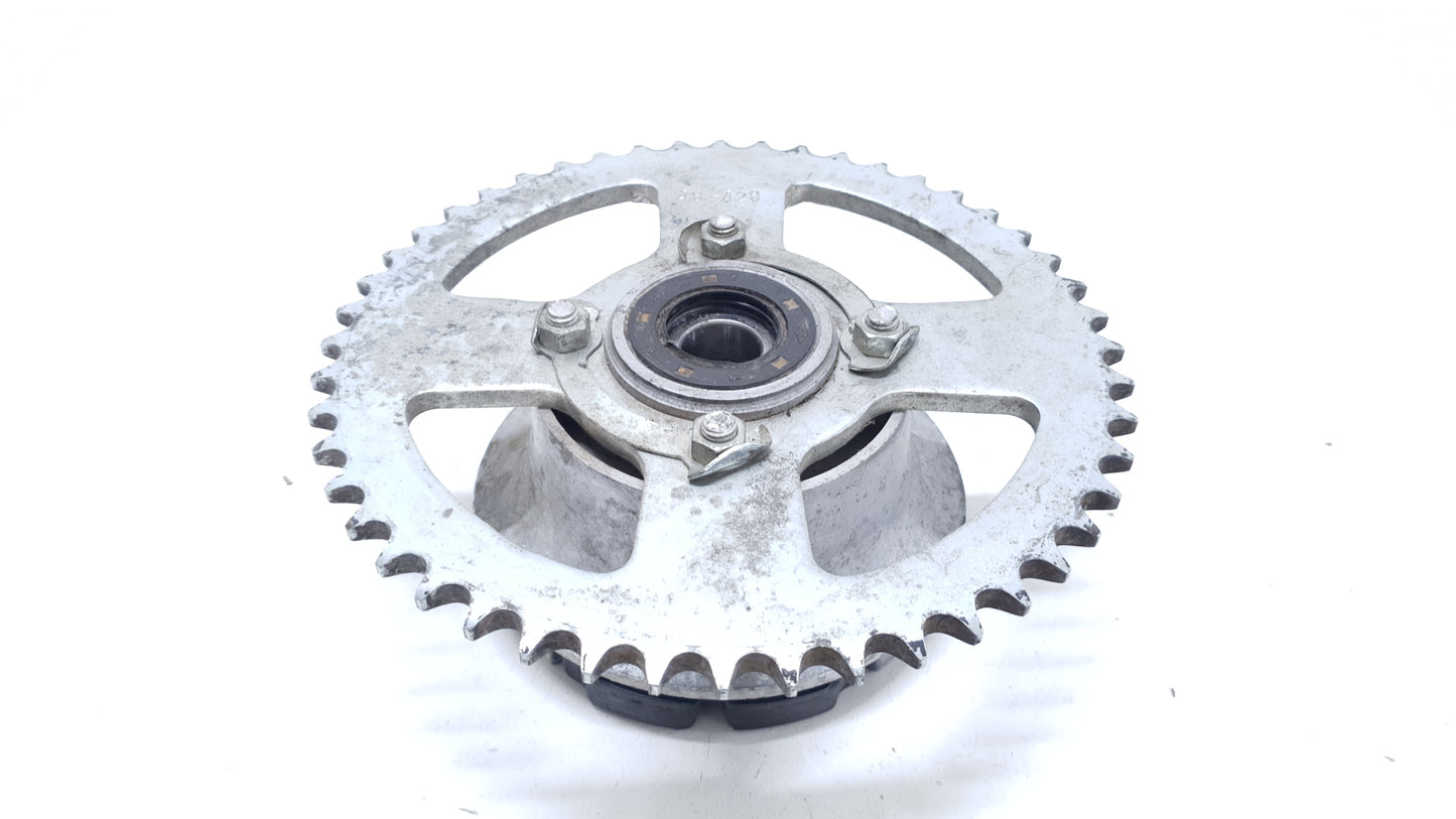 Moyeu & couronne de roue arrière Hyosung XRX 125 2006 Rear wheel hub & ring gear