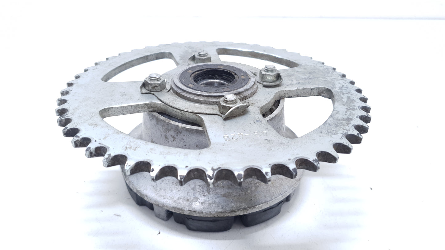 Moyeu & couronne de roue arrière Hyosung XRX 125 2006 Rear wheel hub & ring gear