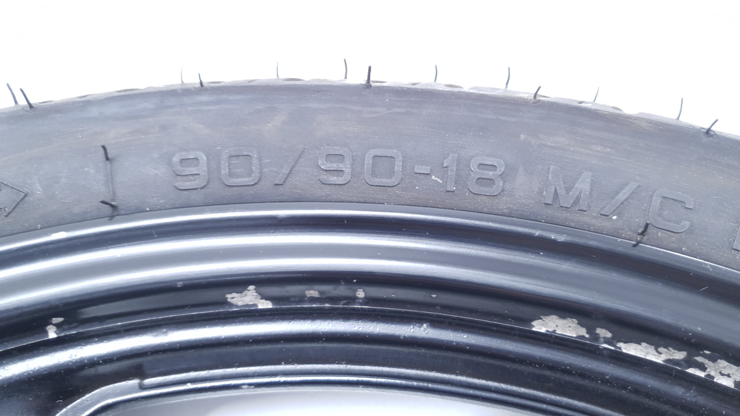 Roue avant Yamaha YBR 125 2010 n°2 Réf : 3D9-F5168-00-33 Rear wheel