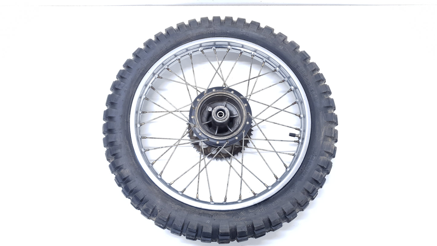 Roue arrière Yamaha DTMX 80 1980 Rear wheel