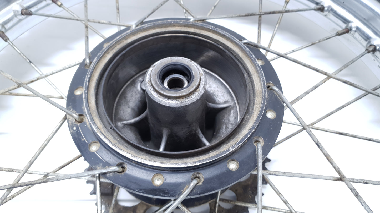 Roue arrière Yamaha DTMX 80 1980 Rear wheel