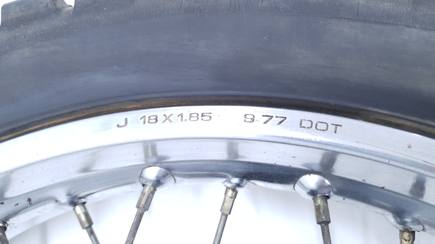 Roue arrière Yamaha DTMX 50 1981 Rear wheel