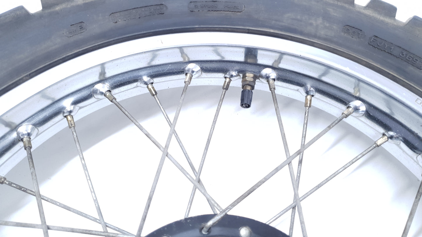 Roue arrière Yamaha DTMX 50 1981 Rear wheel