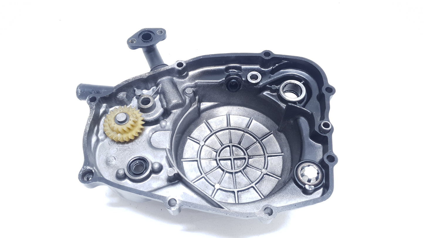 Carter d'embrayage Yamaha DT125LC 1987 n°18 Réf : 34X-15421-00-00 Clutch cover