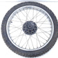 Roue avant Yamaha DT125LC 1982 n°3 Front wheel