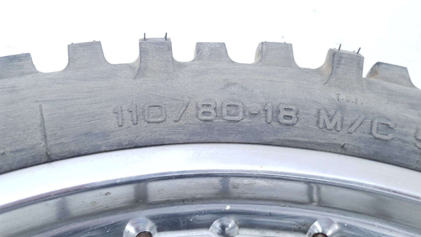 Roue arrière Yamaha DT125R 1998 Réf : 94418-18466-00 Rear wheel